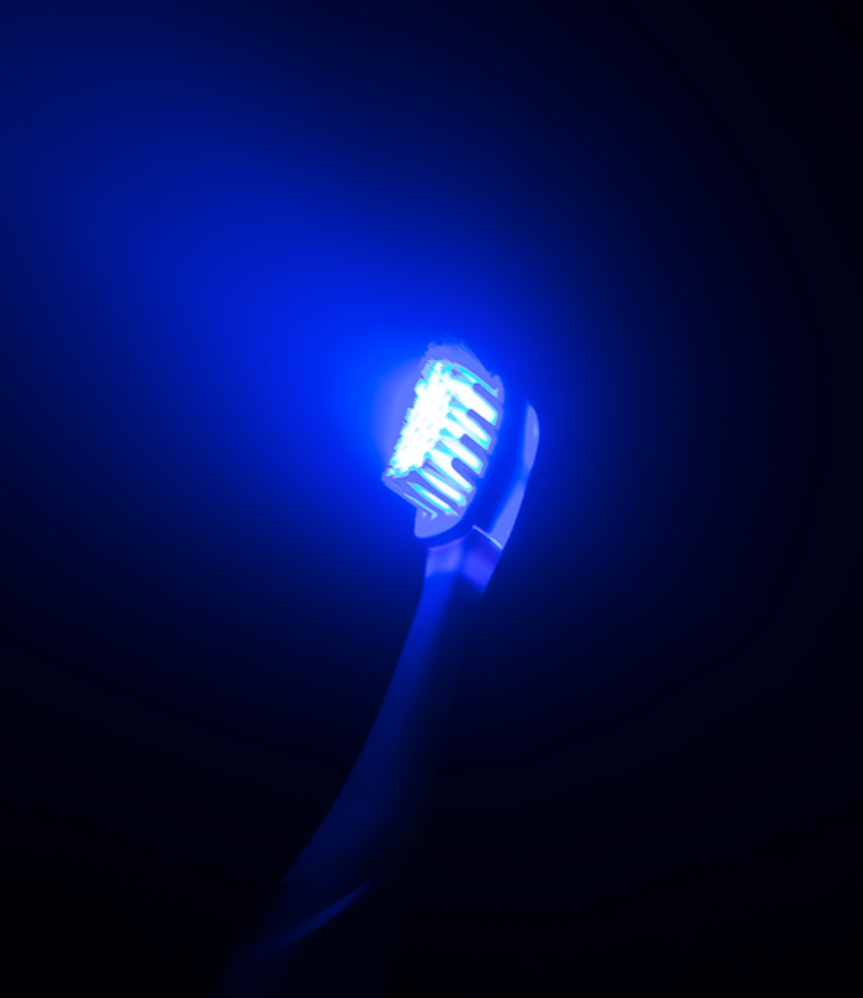 go smile blue light